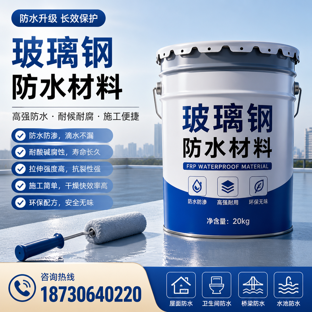 专家解析:玻璃钢防水材料的市场前景分析在 十堰