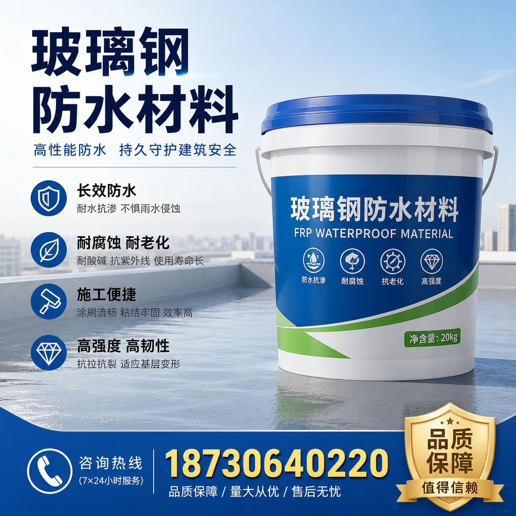 专家解析:玻璃钢防水材料的市场前景分析在 十堰