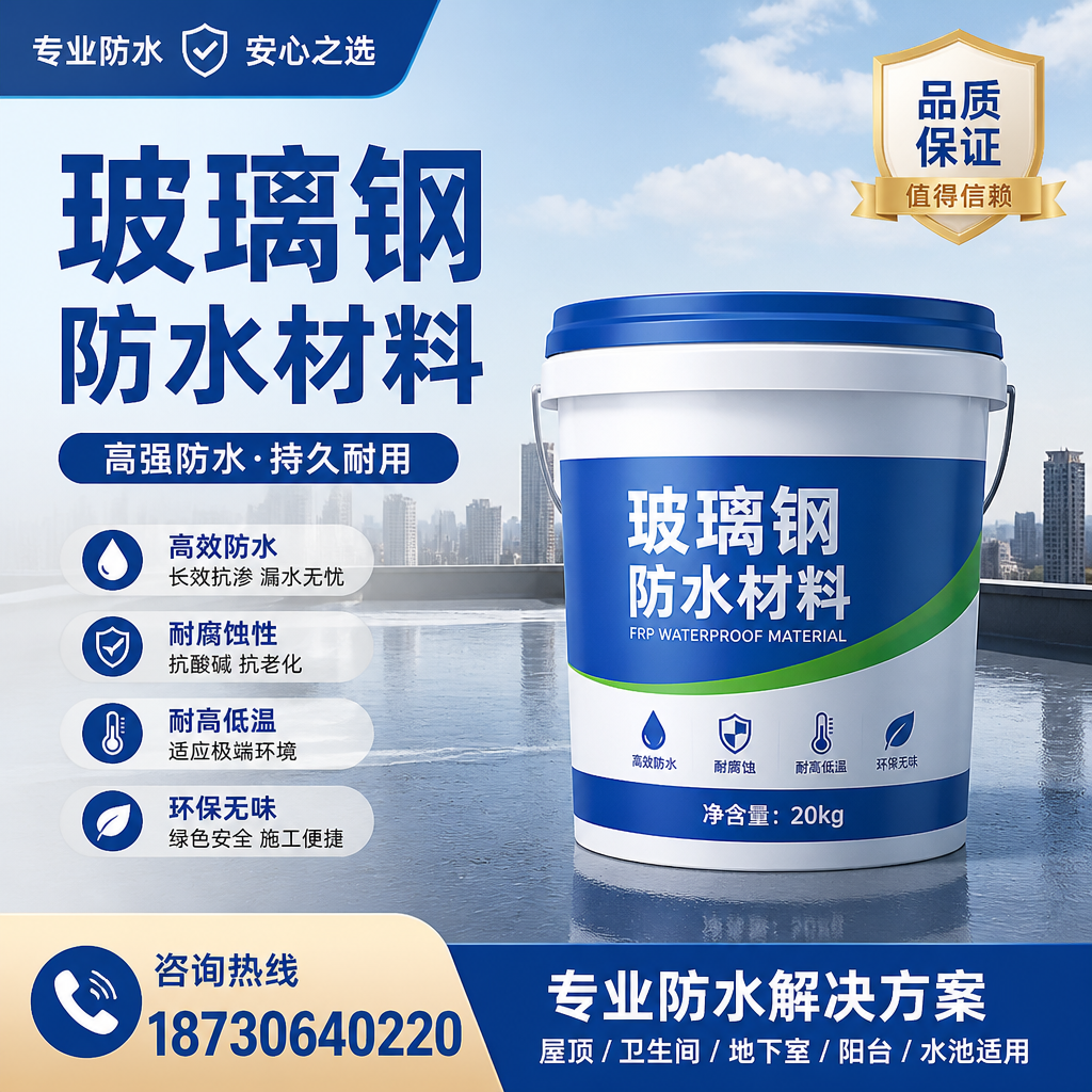 了解玻璃钢防水材料的市场趋势,十堰 企业不可不知